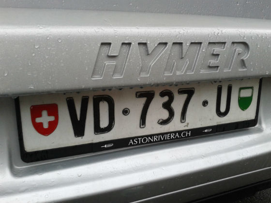 switzerland licence plate