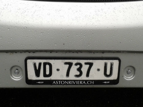 switzerland licence plate